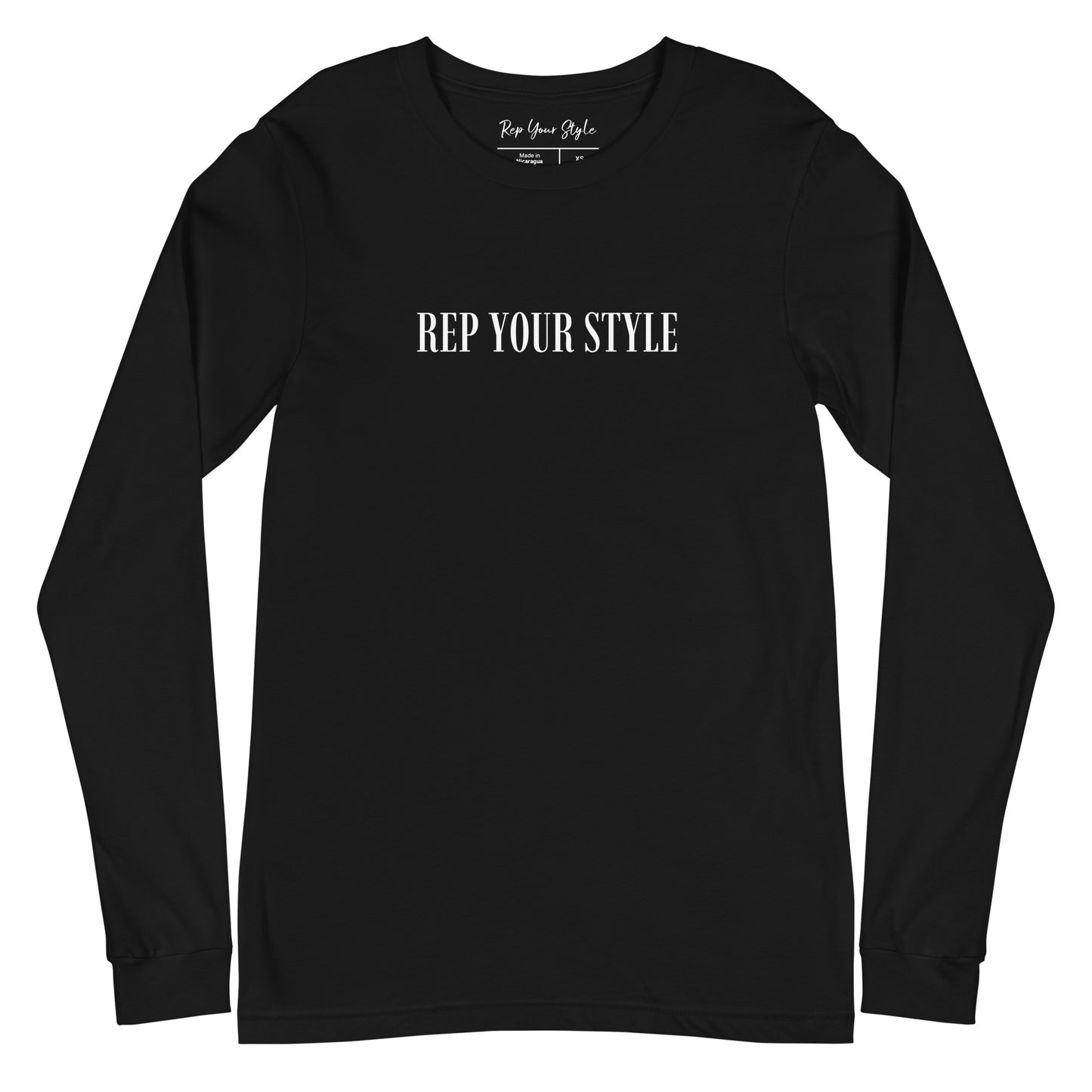 Beauty comes in all sizes black long sleeve