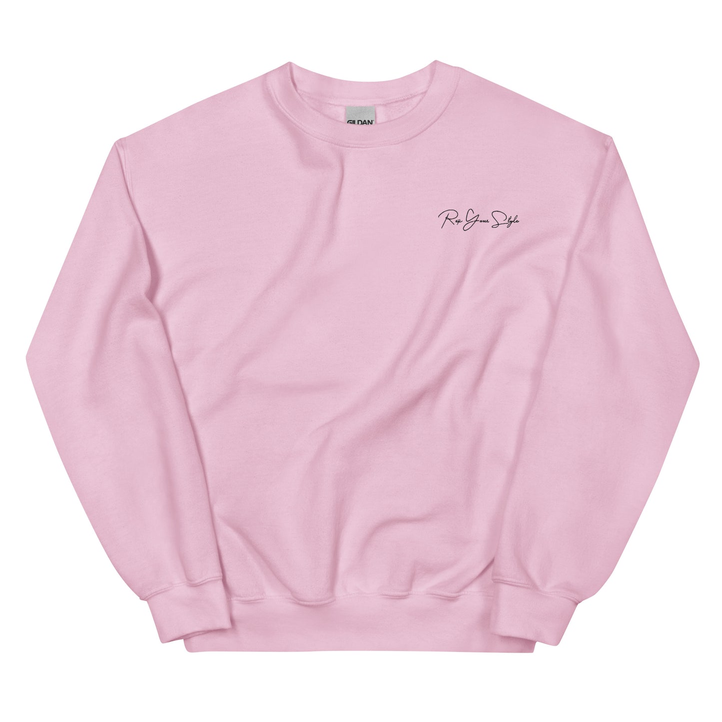 Unisex pink sweatshirt