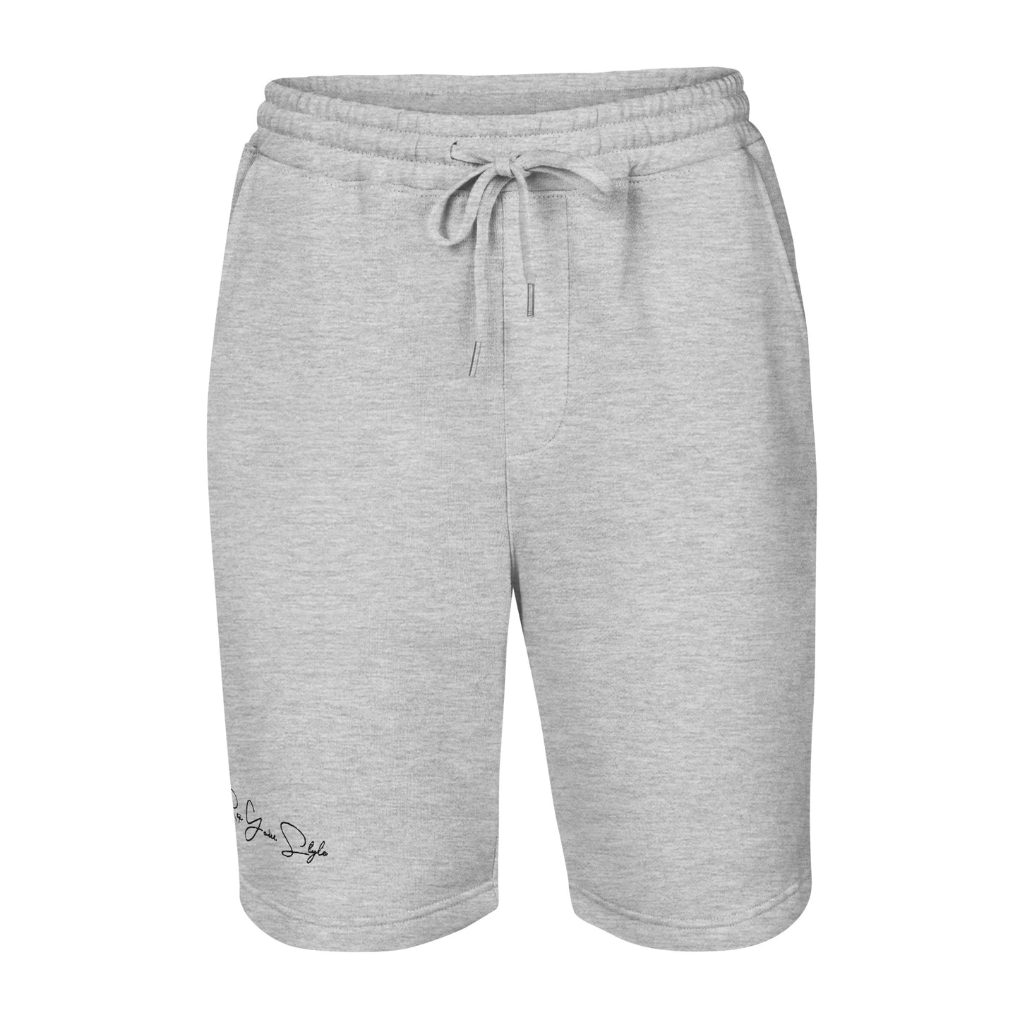 Grey fleece shorts