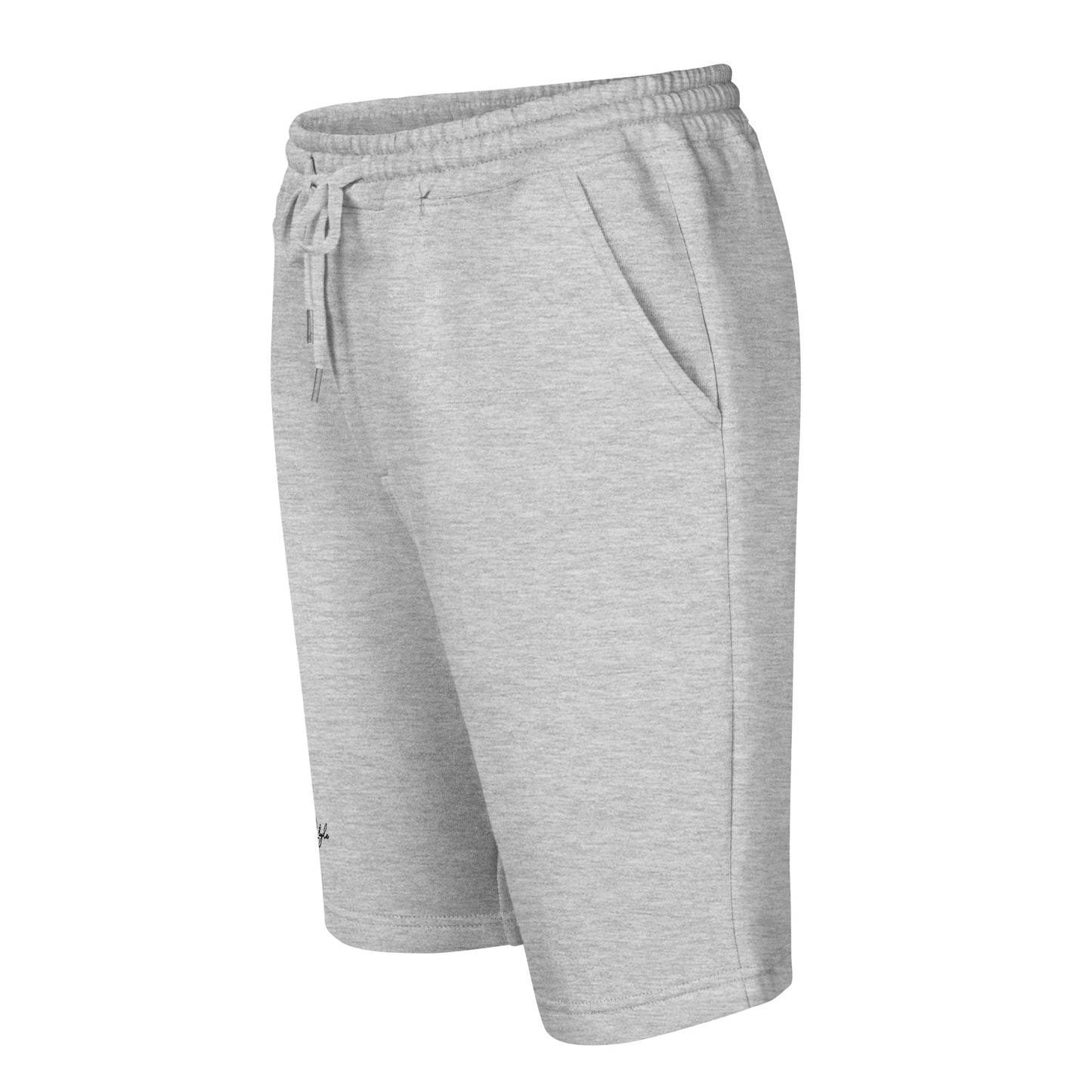 Grey fleece shorts