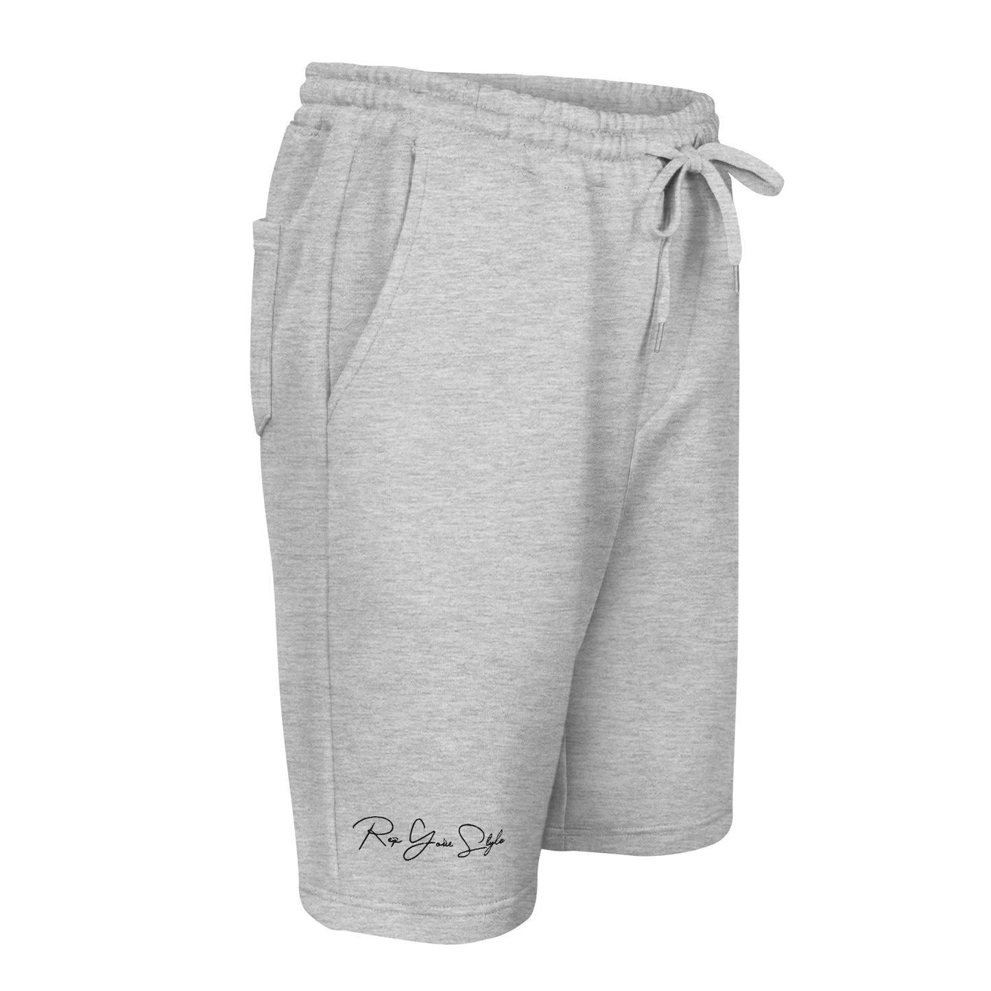 Grey fleece shorts