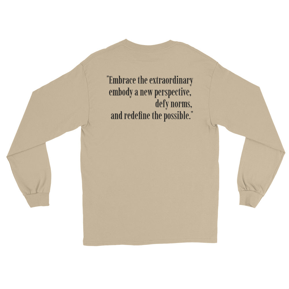 Unconventional the long sleeve