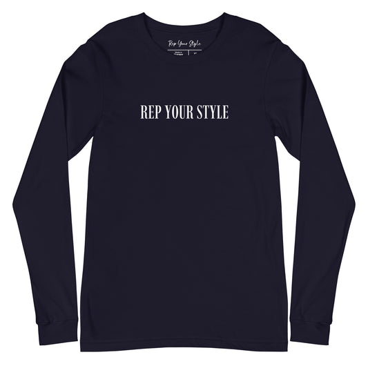 Beauty comes in all sizes navy long sleeve