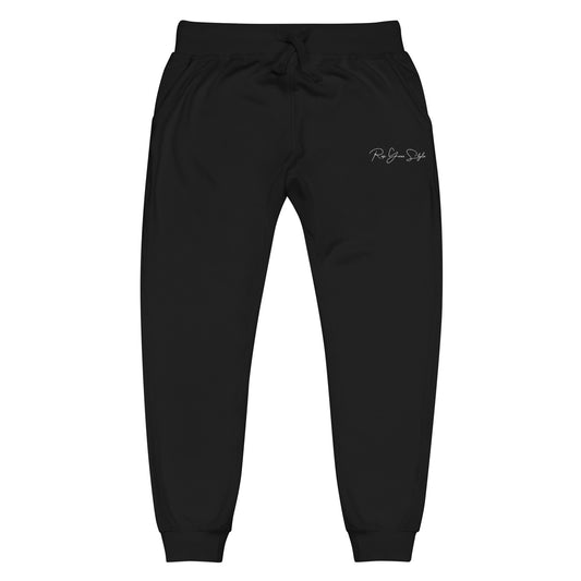 Unisex black sweatpants