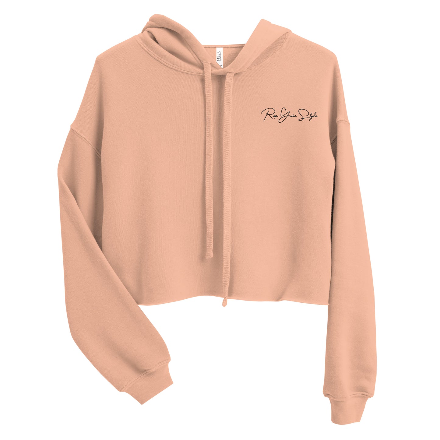 Peach crop hoodie